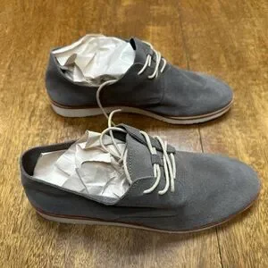 NEW NISOLO Suede Travel Derby Shoes Lightweight Slate Gray 8 Nisolo | Shoes | Nisolo Sedona Derby Oxford Tie Suede Shoes  main image 3